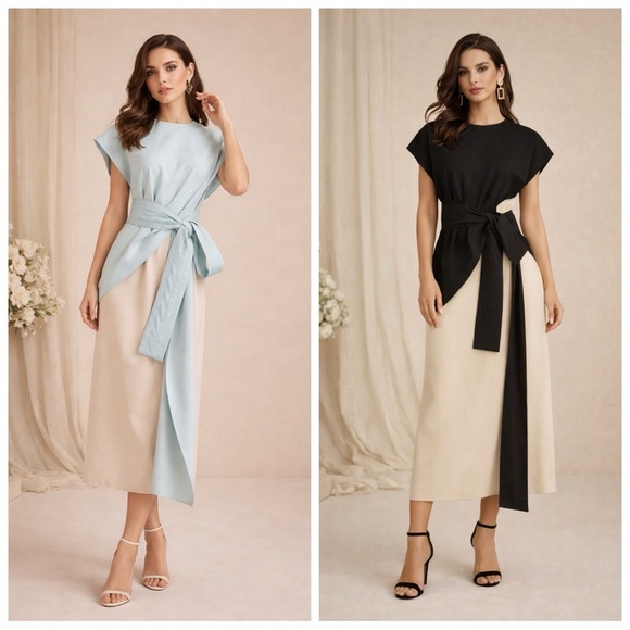 M Signature Label Collection Dresses & Skirts - Verstile Tie Dress The Hae